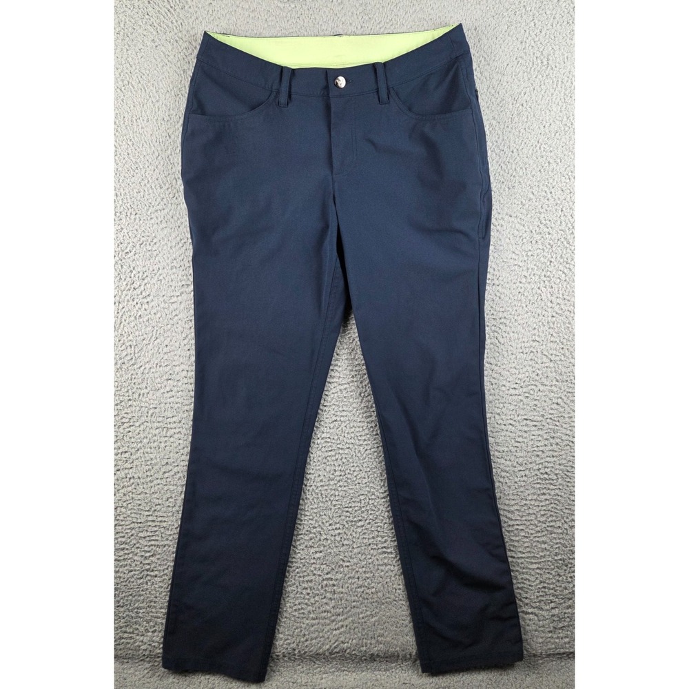 Bird Dogs Pants Men 32x32 (31x31)‎ Blue Performance Golf Chino Stretch Lined